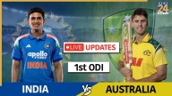 India vs Australia, 1st ODI Live Updates: Virat Kohli and Rohit Sharma back in action