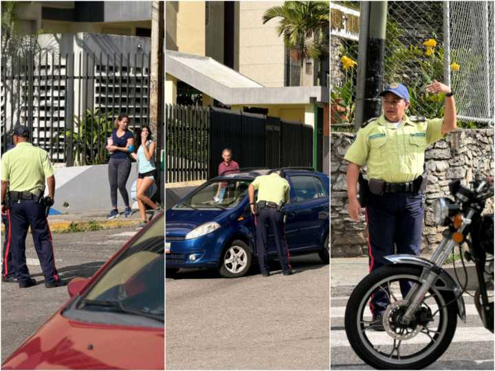 Policía Municipal refuerza control vial en la avenida Perimetral Francisco Salias de San Antonio de los Altos 