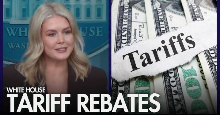 WATCH: White House says no decision yet on $2,000 tariff rebate checks