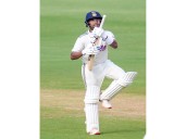 Jurel's special celebration after maiden Test century