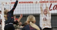 Lady Redhounds continue winning ways with three-set sweep over Rockcastle County