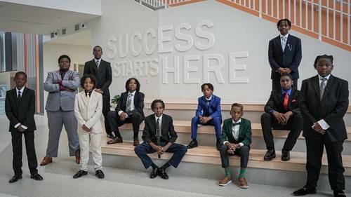 Philadelphia students suit up to become 'Distinguished Young Gentlemen' in afterschool club