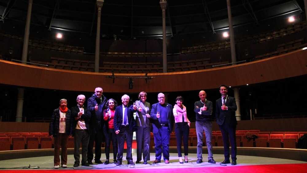 Amithe deja la mesa de trabajo para que el Teatro Circo sea Patrimonio Mundial