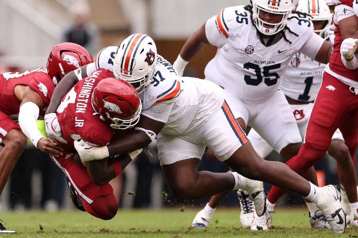 How has Auburn’s defense been so effective against the run this season?