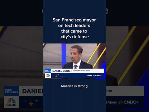 San Francisco mayor on tech leaders that came to city's defense