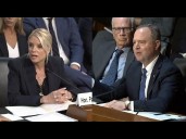 Watch: Bondi has heated back-and-forth with Schiff during questioning about Homan