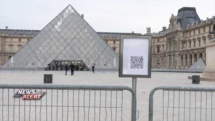 Thieves strike Louvre in brazen jewel heist as the world’s most visited museum shuts