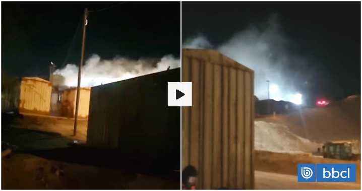 Nube tóxica y evacuación por fuga de ácido sulfúrico en planta Enami tras rotura de cañería en Atacama