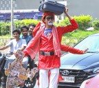 From posters to life-size cut-outs, fans celebrate Bachchan’s 83rd outside Jalsa