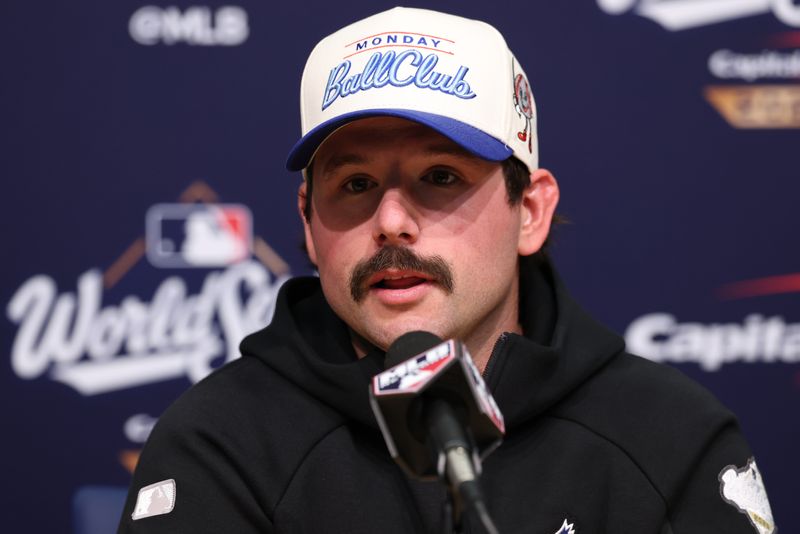 Baseball-Yesavage dominates Dodgers, puts Blue Jays on brink of title