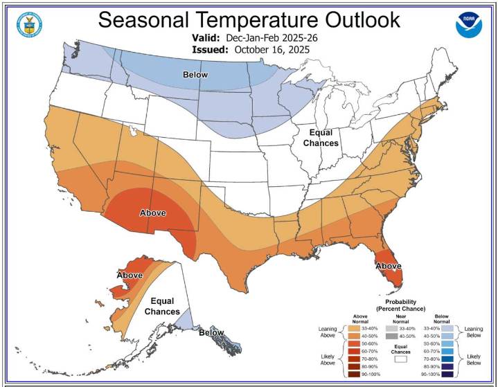 NOAA Issues Winter Outlook: Northeast Braces For Track