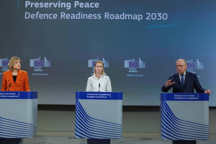 Presenta la UE un plan a 5 años para estar preparada ante posibles ataques de Rusia