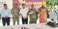 Arranca en Paraíso Jornada de Desarme Voluntario; del 15 al 18 de octubre ciudadanos podrán canjear armas por incentivos económicos