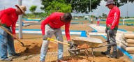 Alcaldía de Maturín inició adecuación navideña de la Plaza de Barrio Bolívar