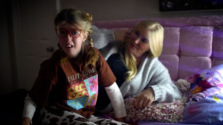 This mum faces a nightly battle to keep her daughter alive