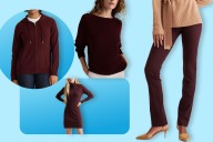 9 Quince Clothing Finds in Burgundy Starting at $40