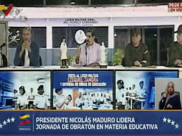 Maduro: FANB cuenta con las más altas tecnologías para garantizar paz del pueblo