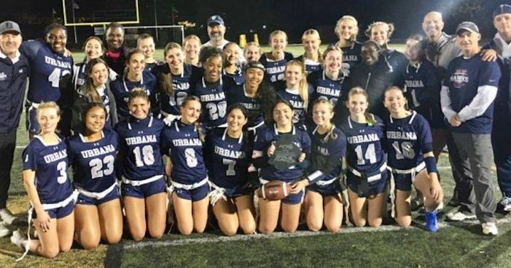 Hawks finally handle hardware, top Lancers for their first FCPS flag football title