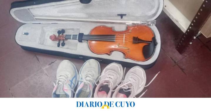 Desde un televisor hasta un violín: el botín que robó un menor de 17 años en Pocito