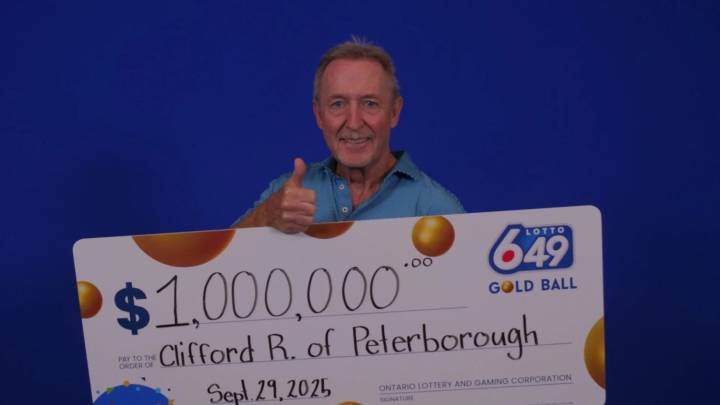Peterborough Man Becomes Millionaire With LOTTO 6/49 Gold Ball Draw From Sept. 10