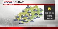 FIRST ALERT WEATHER: Cooler and quieter days ahead