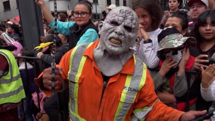 Los “zombis” invaden las calles de la Ciudad de México