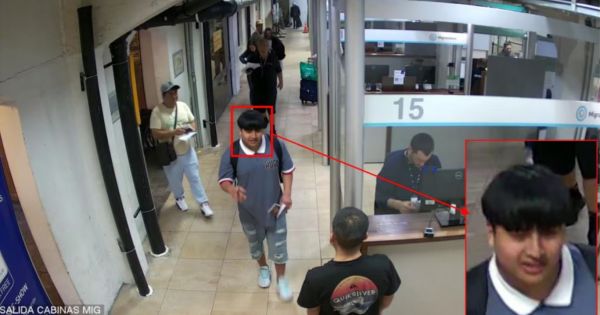 Crimen en Varela: se conocieron las imágenes de Pequeño J entrando a la Argentina