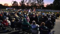 Hundreds gather in Carroll for Vietnam Traveling Memorial Wall opening night