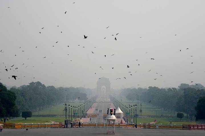 36 of 38 AQI monitoring stations in 'red zone' as Delhi celebrates Diwali with fireworks