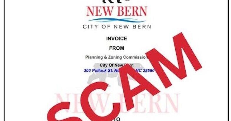 Phishing scam targets New Bern contractors, businesses