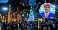 Venezuela enciende una anticipada Navidad con mensaje de "paz" en medio de tensión con EEUU