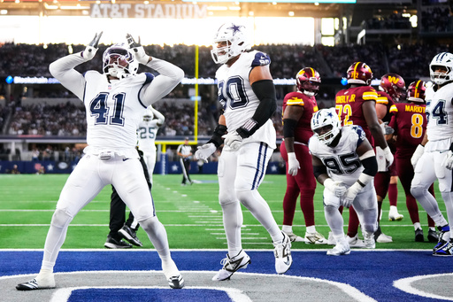 La defensiva de Cowboys mejora y su potente ofensiva los mantiene como contendientes