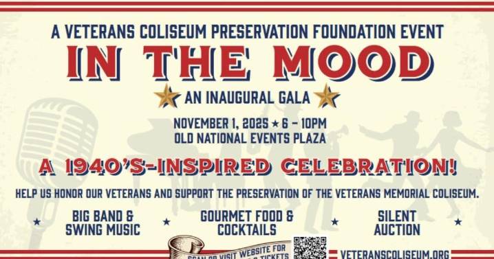 Veterans Memorial Coliseum hosting 1940s gala to aid restoration efforts