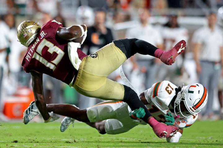Hurricanes freshman Bryce Fritzgerald growing into star