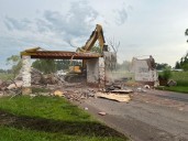 Video: Demolieron el limitador de altura del Camino de los Peregrinos, escenario de múltiples tragedias