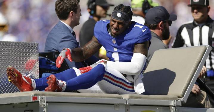 Giants receiver Malik Nabers undergoes surgery to repair a torn ACL