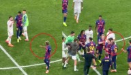 Escándalo en clásico español: Vinicius encaró a Lamine Yamal, quien respondió con polémico gesto