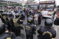 Transportistas de Lima realizan un nuevo paro ante las extorsiones del crimen organizado