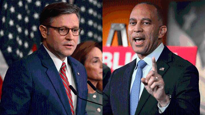 Jeffries accepts challenge, says he wants to debate Speaker Johnson on C