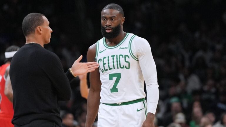Jaylen Brown's status for Celtics' season opener unclear