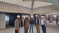 La rehabilitación de los Almacenes San Pedro de Barbastro avanza para abrir sus puertas como biblioteca en 2026