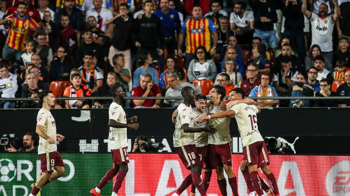 El Villarreal se lleva el derbi ante el Valencia en Mestalla