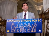 Don Braid: B.C.'s Eby accuses Danielle Smith of bringing Trump politics to Canada via pipeline