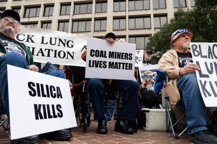 Coal miners stage DC protest to pressure Trump on black lung disease rule