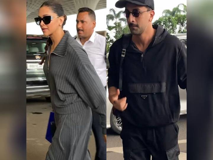 Viral video: Deepika, Ranbir’s surprise airport hug sends fans into a frenzy