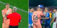 “Atajá vos, no me faltés el respeto”: el tenso cruce entre el arquero Losada y el árbitro Daronco en el final de la U de Chile