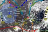 Seguirán lluvias por 'Raymond', frente frío y onda tropical