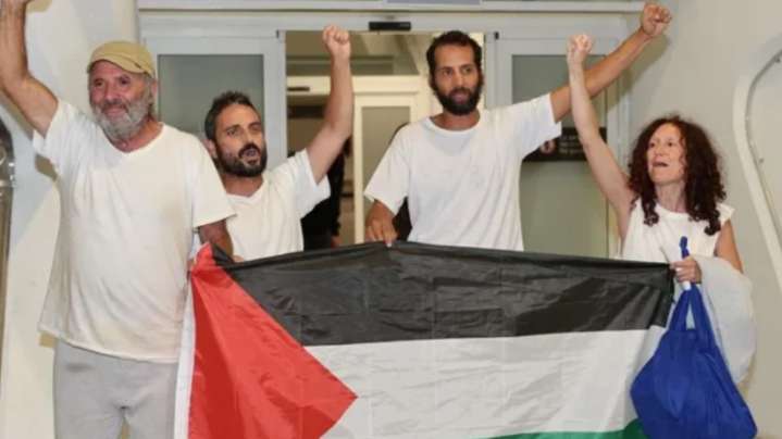 Liberados todos los voluntarios de las flotillas a Gaza encarcelados por Israel