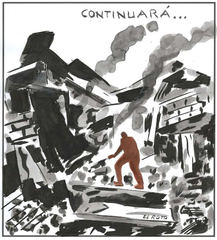 El Roto: seguirá la destrucción