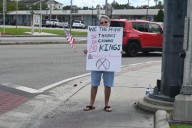 Lone Okeechobee protester: 'If I'm ever going to do it, it better be now'
